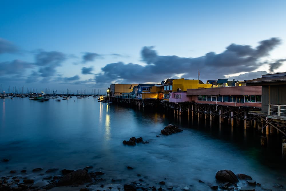 Old Fisherman's Wharf of Monterey Bay