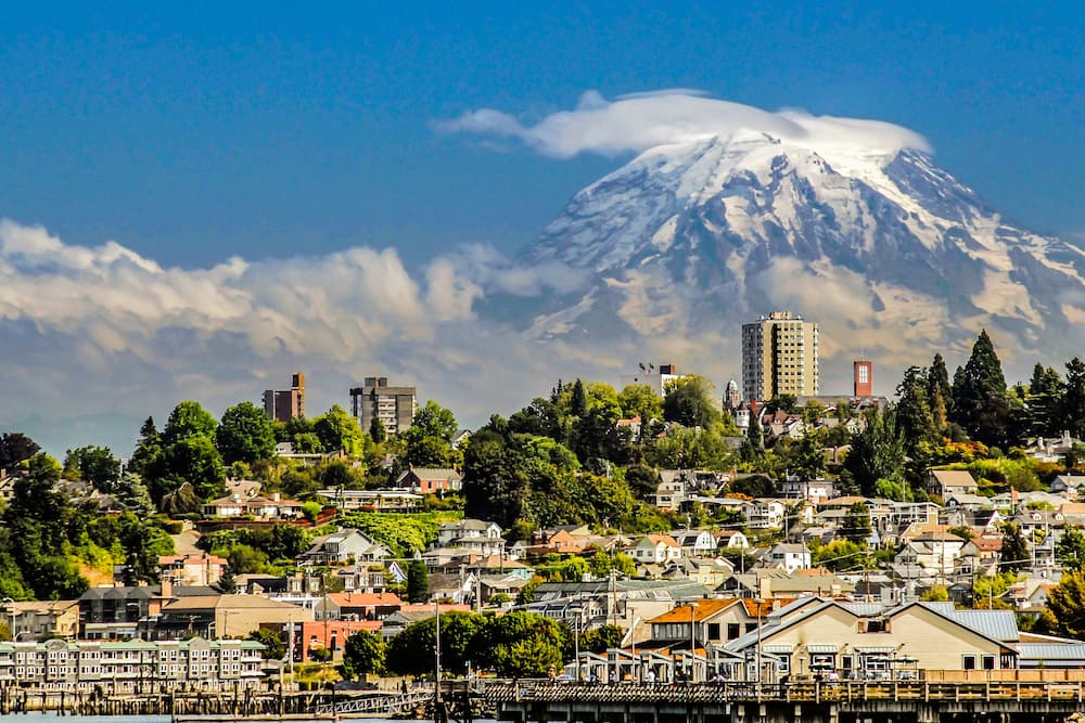 Mt. Rainier from Tacoma, WA