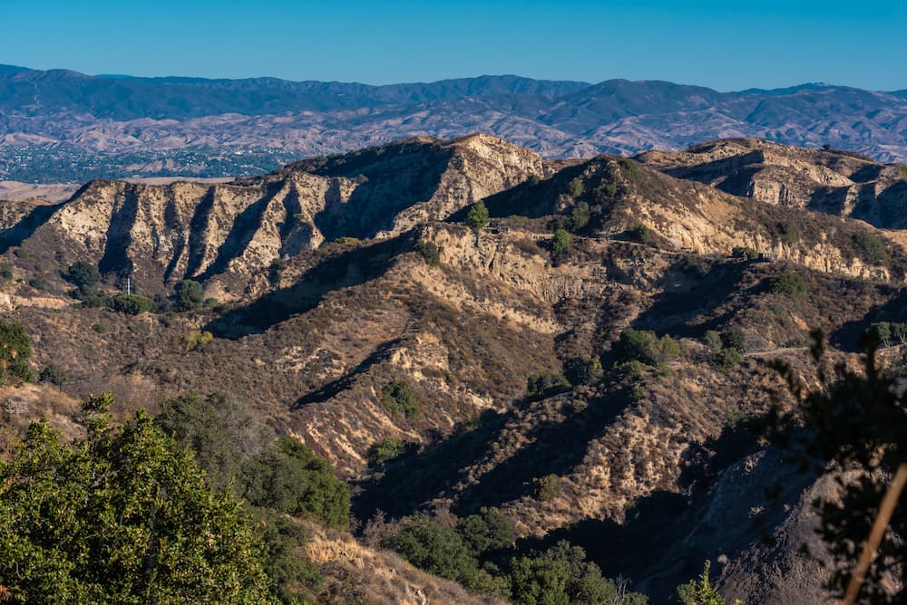 Aerial view of Valencia CA